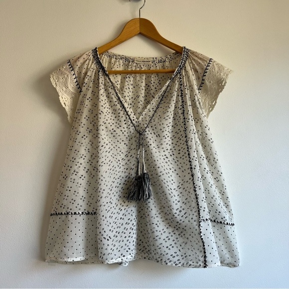 Ulla Johnson Rena Blouse in Cream - Picture 5 of 16